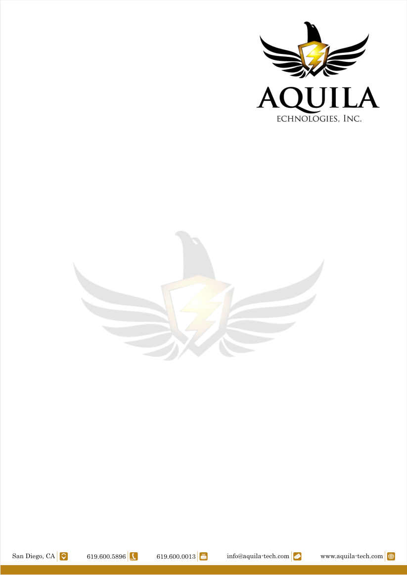 Letterhead Design by DesignM for Aunautic Technologies | Design #5795245