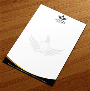 Letterhead Design by Infinitive Technology for Aunautic Technologies | Design: #5752736