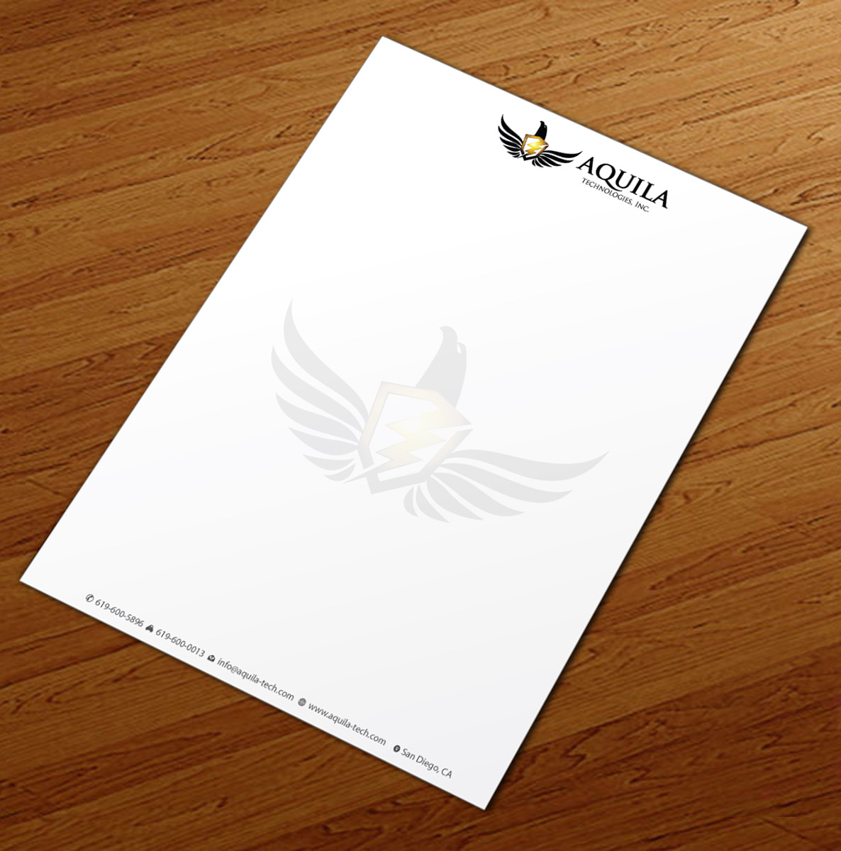 Design En-Tête par Infinitive Technology pour Aunautic Technologies | Design #5752758