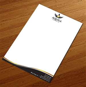 Letterhead Design by Infinitive Technology for Aunautic Technologies | Design: #5752774