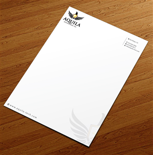 Letterhead Design by Infinitive Technology for Aunautic Technologies | Design: #5752785