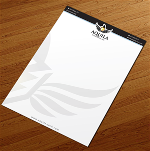 Letterhead Design by Infinitive Technology for Aunautic Technologies | Design: #5753179
