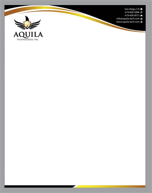 Letterhead Design by Infinitive Technology for Aunautic Technologies | Design: #5778728