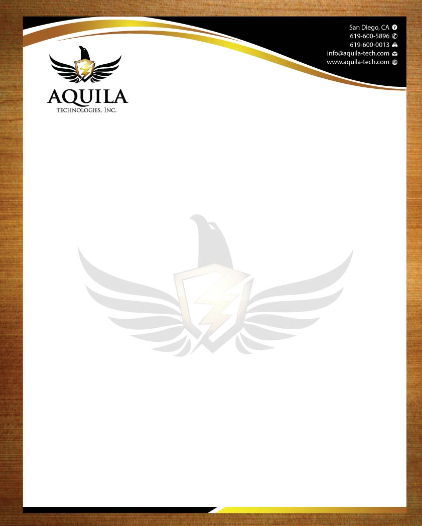 Design En-Tête par Infinitive Technology pour Aunautic Technologies | Design #5779147