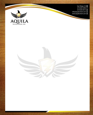 Letterhead Design by Infinitive Technology for Aunautic Technologies | Design: #5779147