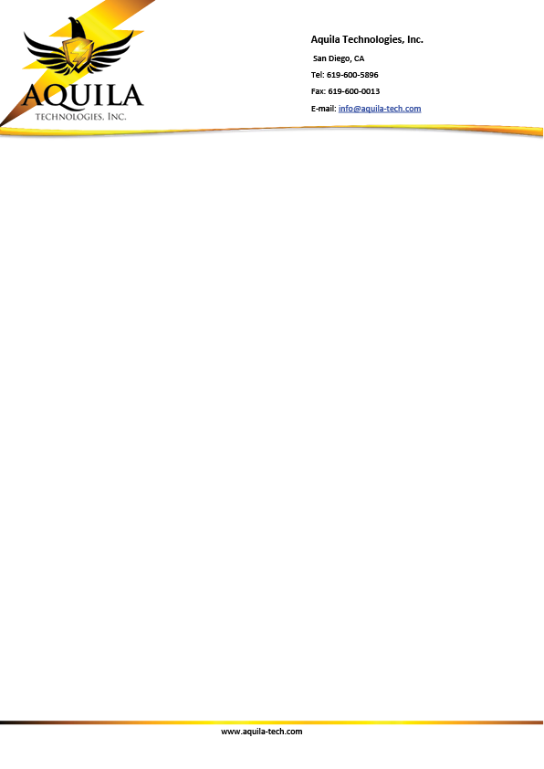 Letterhead Design by Viv for Aunautic Technologies | Design #5762721