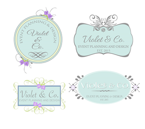 Logo Design by Dawn Larder for Violet and Company Event Planning and Design | Design: #5758228