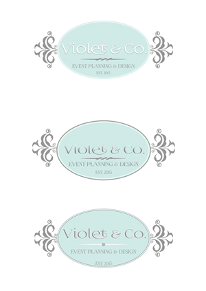 Logo Design by Dawn Larder for Violet and Company Event Planning and Design | Design: #5774821