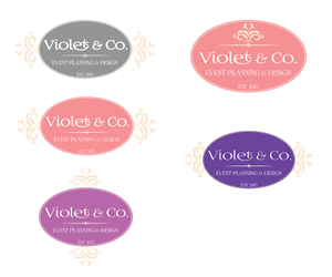 Logo Design by Dawn Larder for Violet and Company Event Planning and Design | Design: #5837689