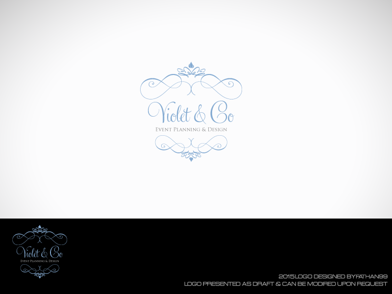 Logo Design by Fathan99 for Violet and Company Event Planning and Design | Design #5764356