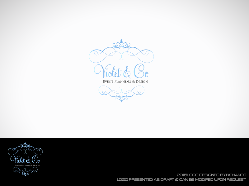 Logo Design by Fathan99 for Violet and Company Event Planning and Design | Design #5764532