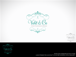 Logo Design by Fathan99 for Violet and Company Event Planning and Design | Design: #5765624