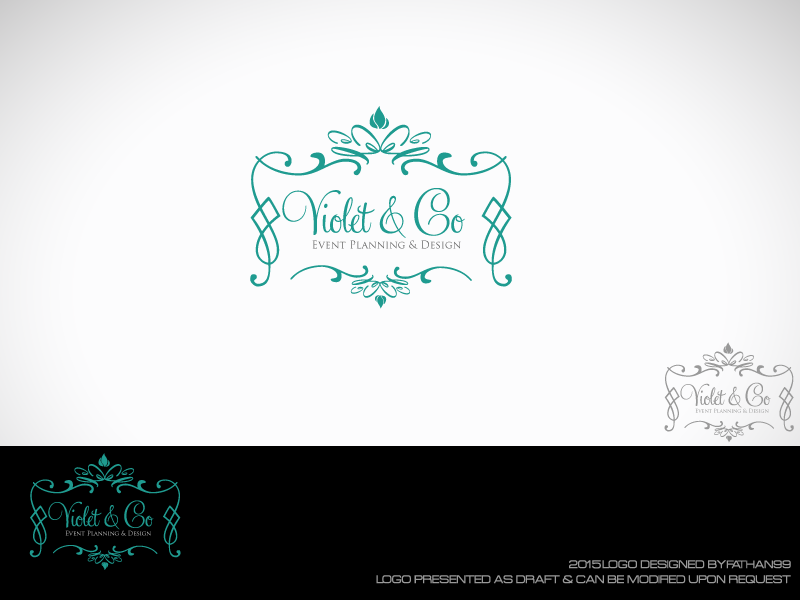 Logo Design by Fathan99 for Violet and Company Event Planning and Design | Design #5781302