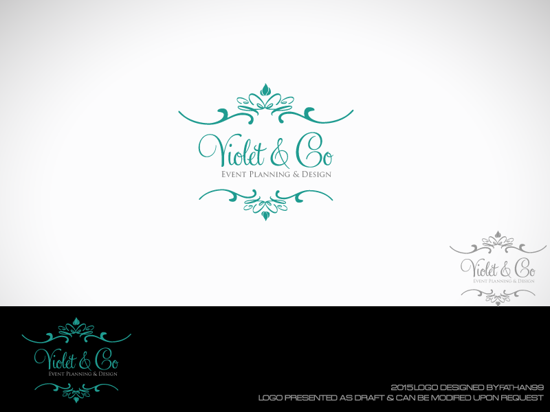 Logo Design by Fathan99 for Violet and Company Event Planning and Design | Design #5781306