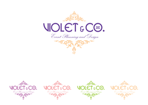 Logo Design by Creative Type for Violet and Company Event Planning and Design | Design #5820519