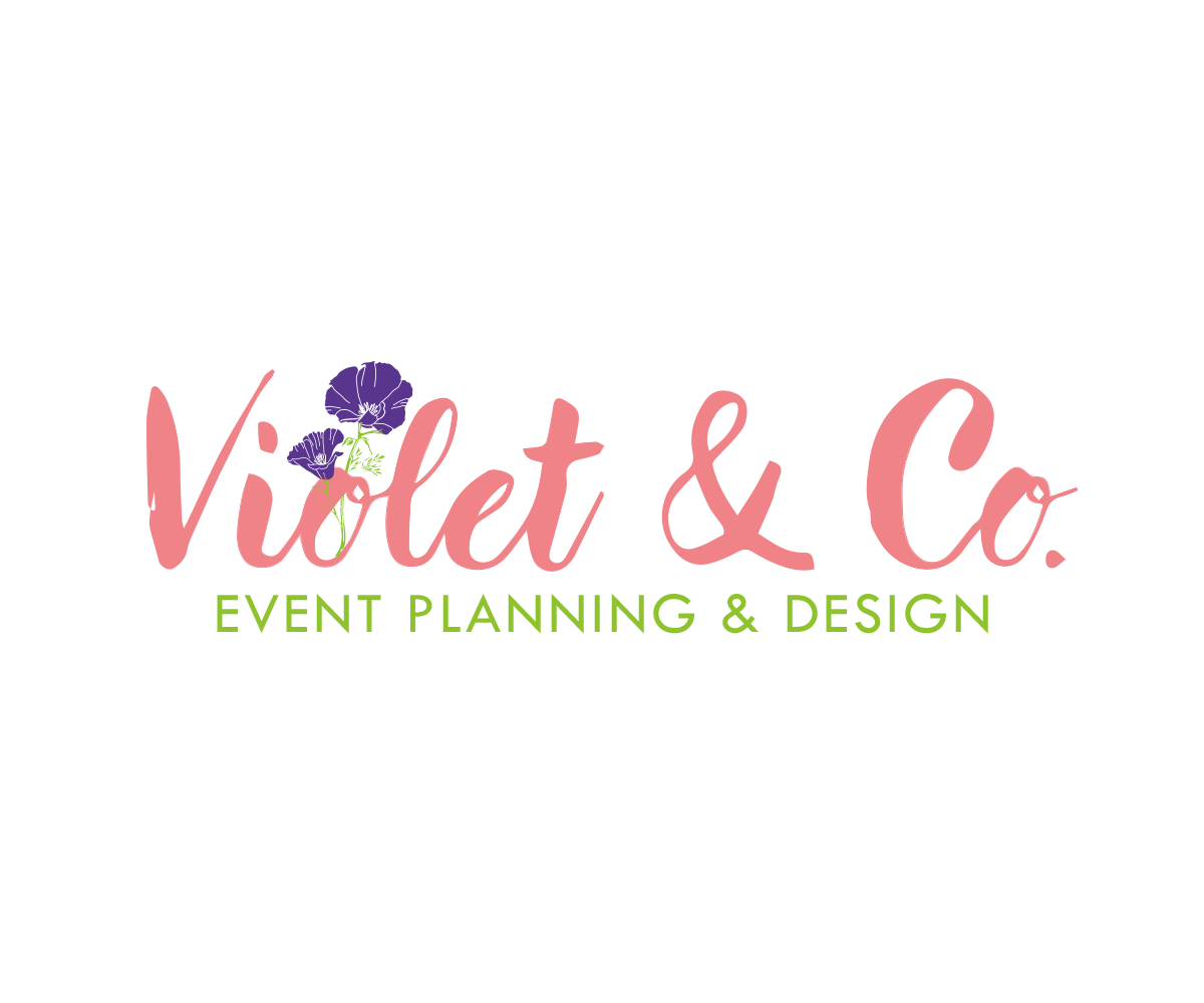 Logo Design by Grace A for Violet and Company Event Planning and Design | Design #5819709