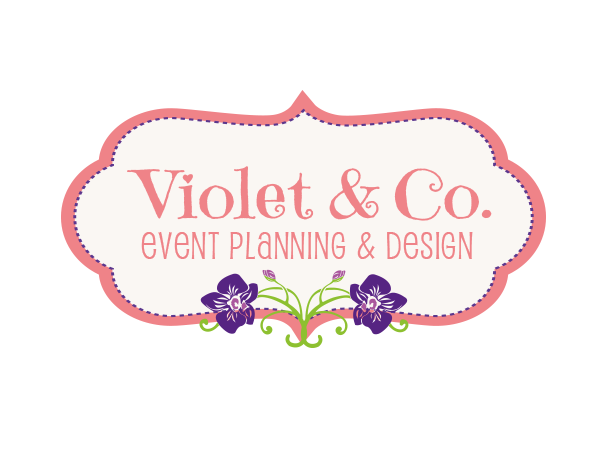 Logo Design by Grace A for Violet and Company Event Planning and Design | Design #5838513