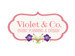 Logo Design by Grace A for Violet and Company Event Planning and Design | Design: #5838513