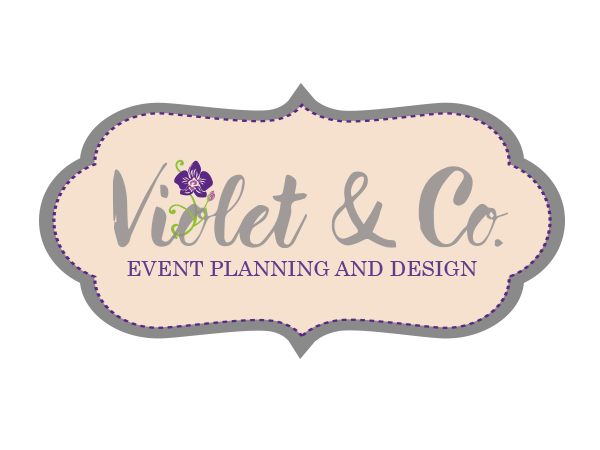 Logo Design by Grace A for Violet and Company Event Planning and Design | Design #5870958