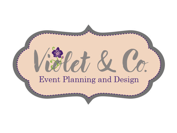 Logo Design by Grace A for Violet and Company Event Planning and Design | Design #5879692