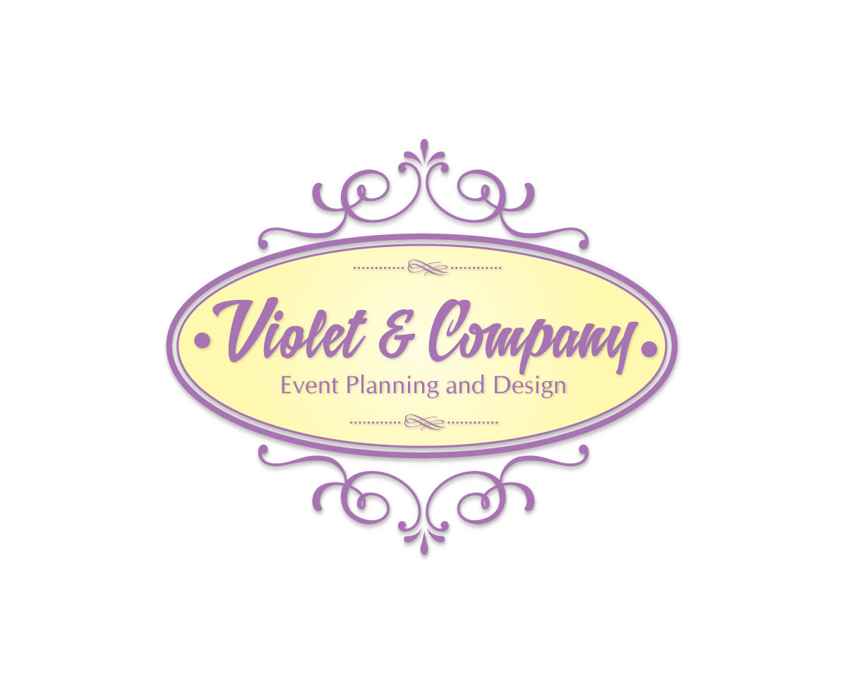 Logo Design by Texel for Violet and Company Event Planning and Design | Design #5755373