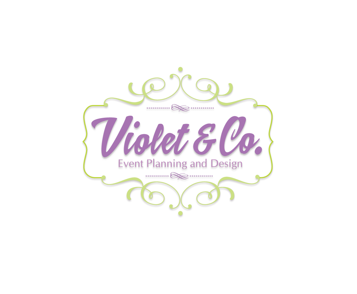 Logo Design by Texel for Violet and Company Event Planning and Design | Design #5755389