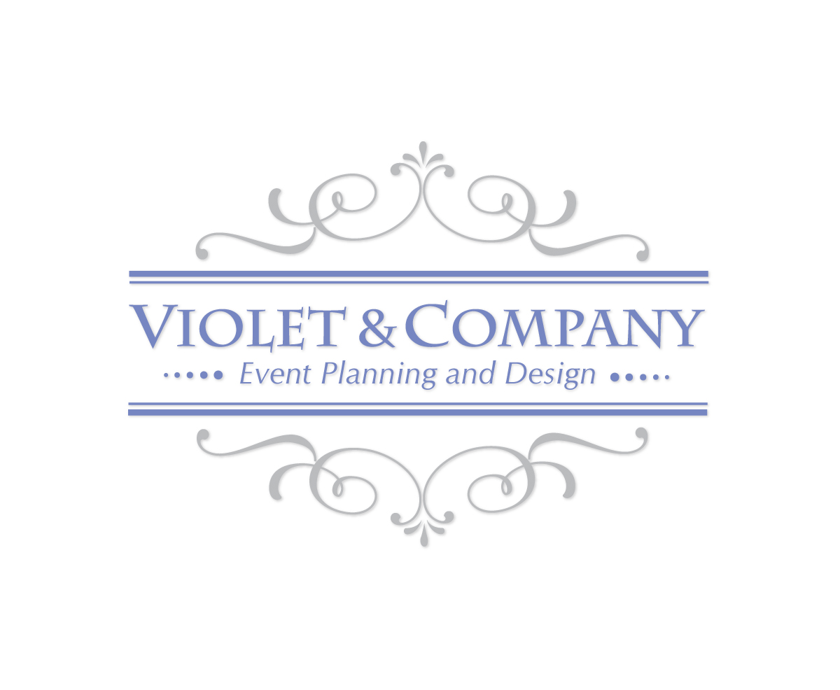 Logo Design by Texel for Violet and Company Event Planning and Design | Design #5764719