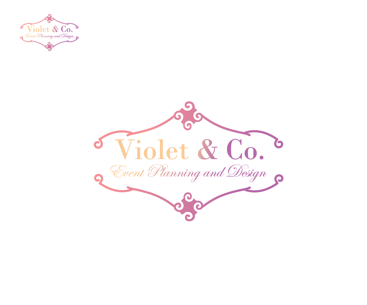 Logo-Design von Suharyadi für Violet and Company Event Planning and Design | Design #5819834