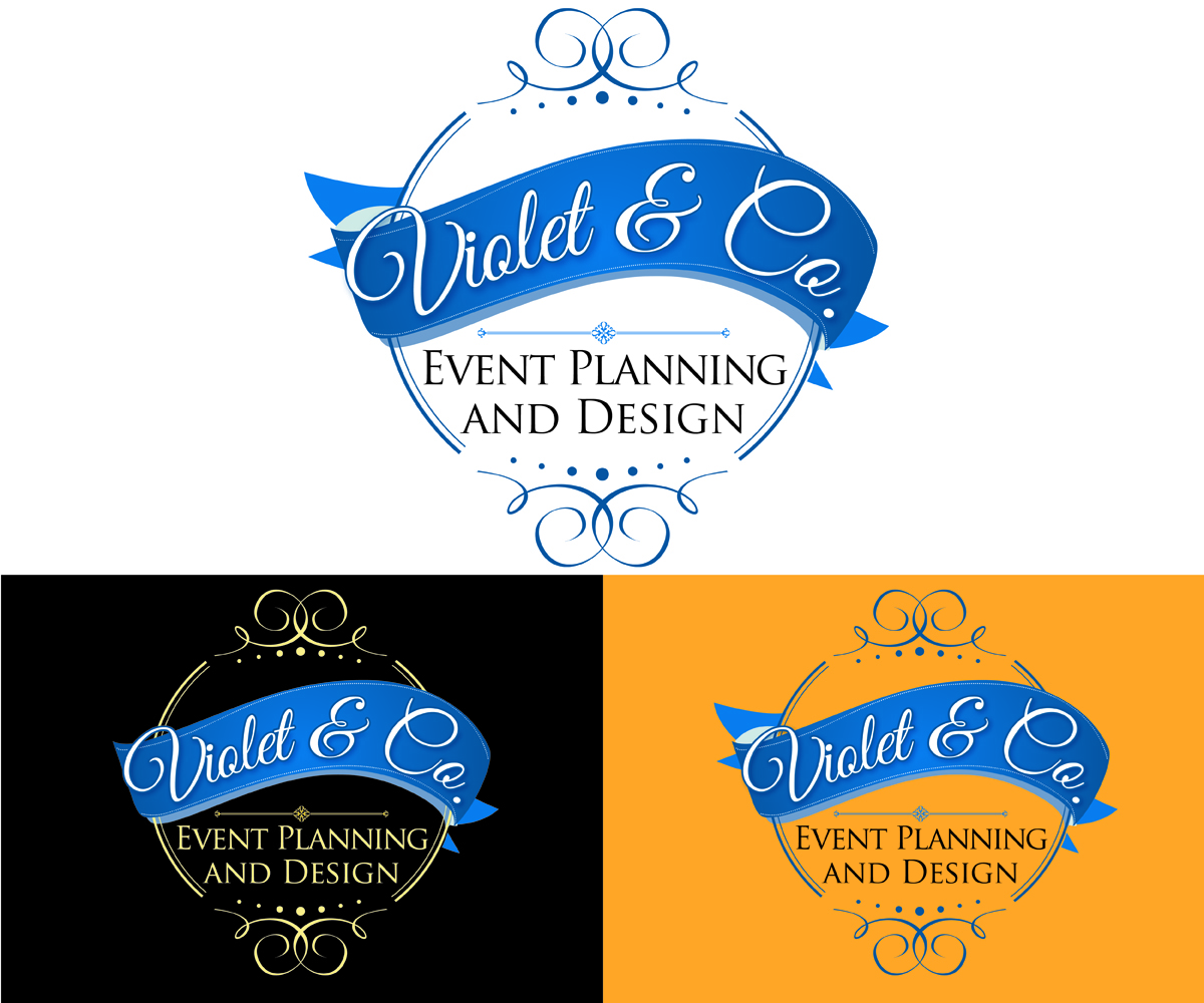 Logo Design by Kimini for Violet and Company Event Planning and Design | Design #5755268