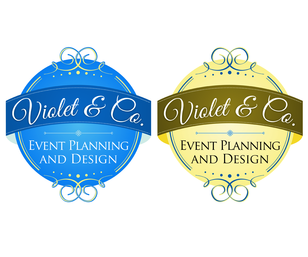 Logo Design by Kimini for Violet and Company Event Planning and Design | Design #5764427