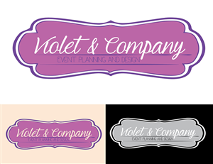 Logo Design by Tatiana.Chamorro for Violet and Company Event Planning and Design | Design #5817285