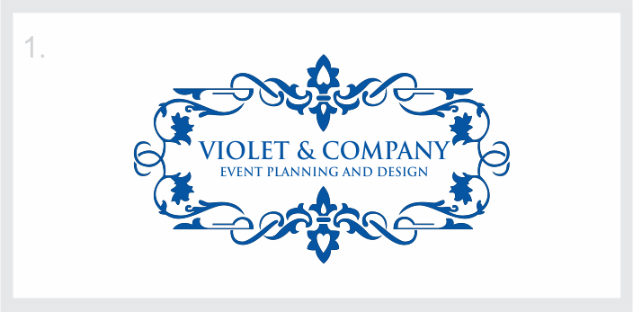 Logo Design by ESolz Technologies for Violet and Company Event Planning and Design | Design #5765639