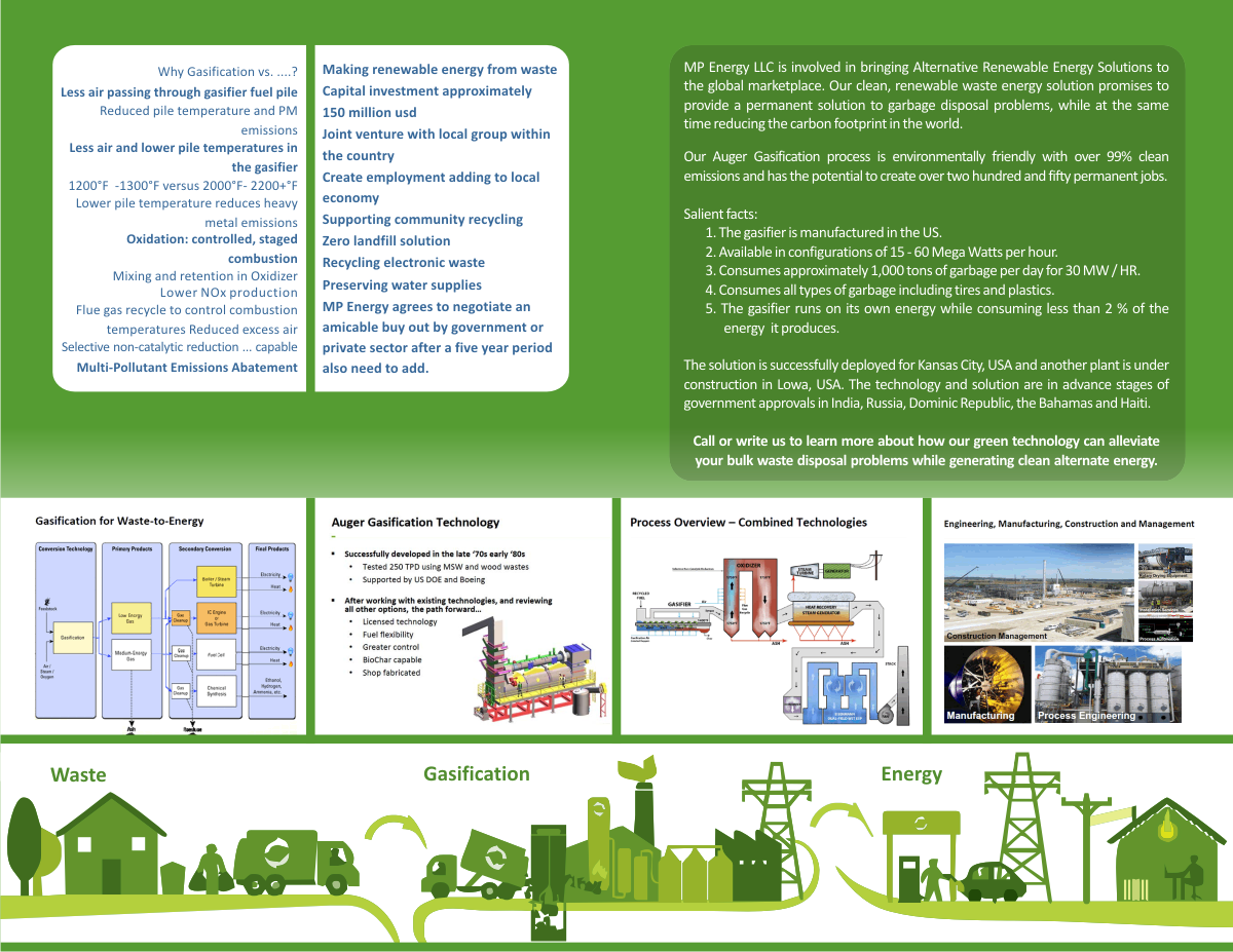 Broschüren-Design von adithya für MP Energy llc | Design #1587164