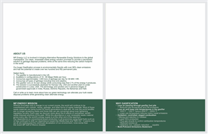 Brochure Design by barinix for MP Energy llc | Design: #1572293