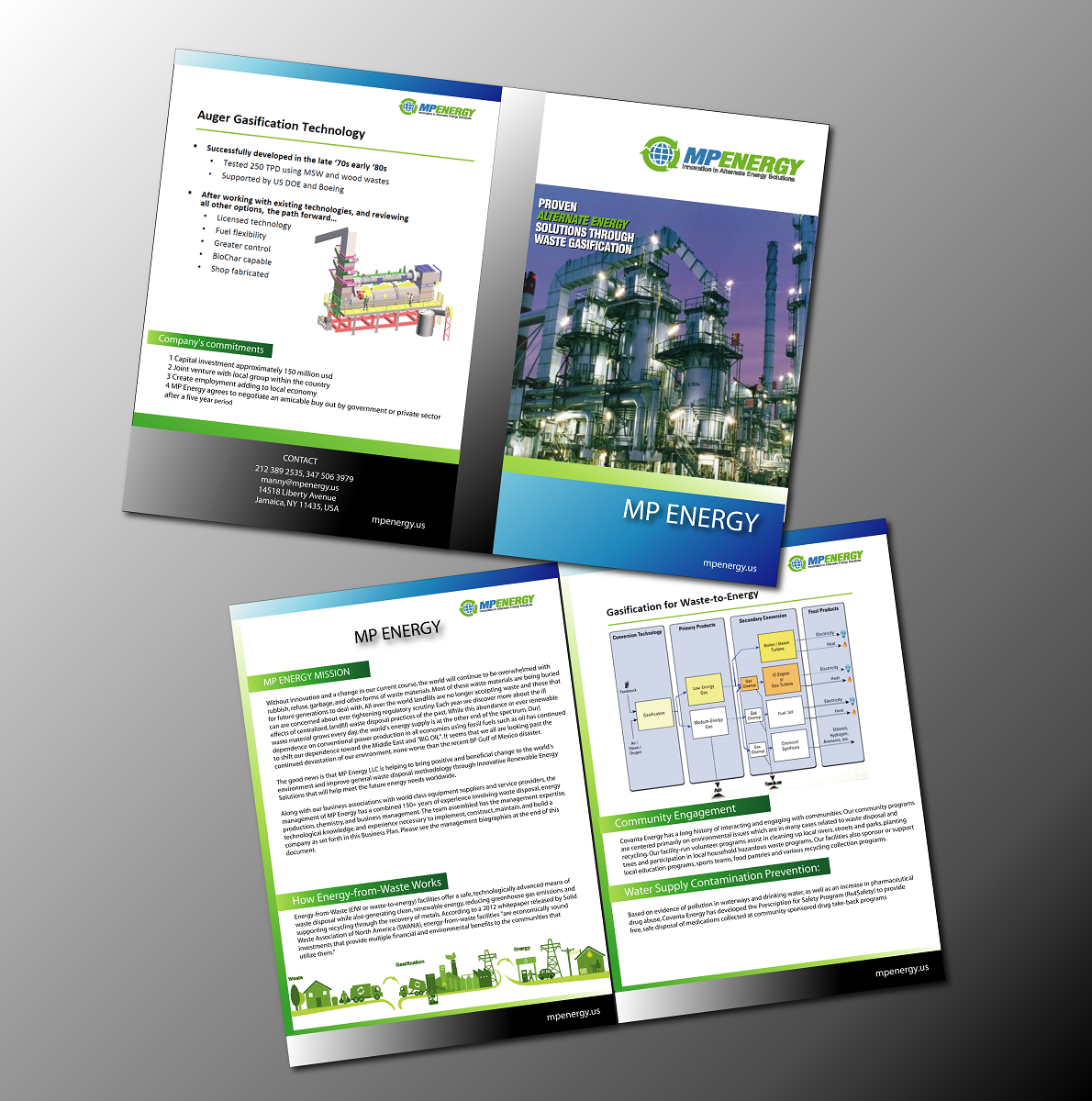 Brochure Design by nafizrahat for MP Energy llc | Design #1578638