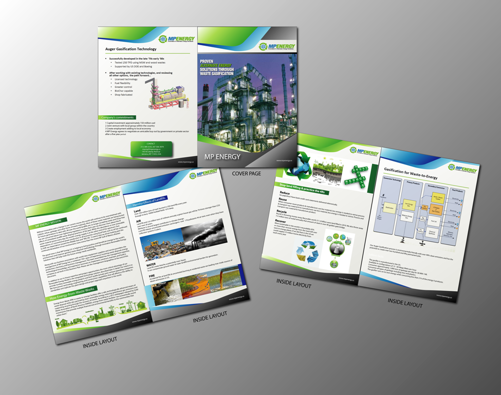 Brochure Design by nafizrahat for MP Energy llc | Design #1579357