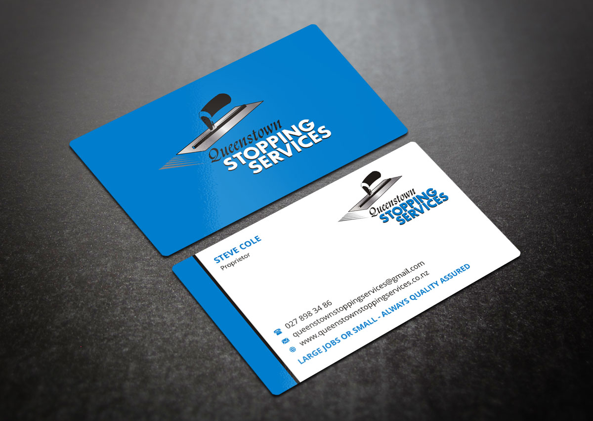 Elegant, Playful, Business Business Card Design for a Company by Inside Plastering Business Cards Templates