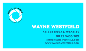 Business Card Design by Edward for Wayne Westfield Photography | Design #1621814