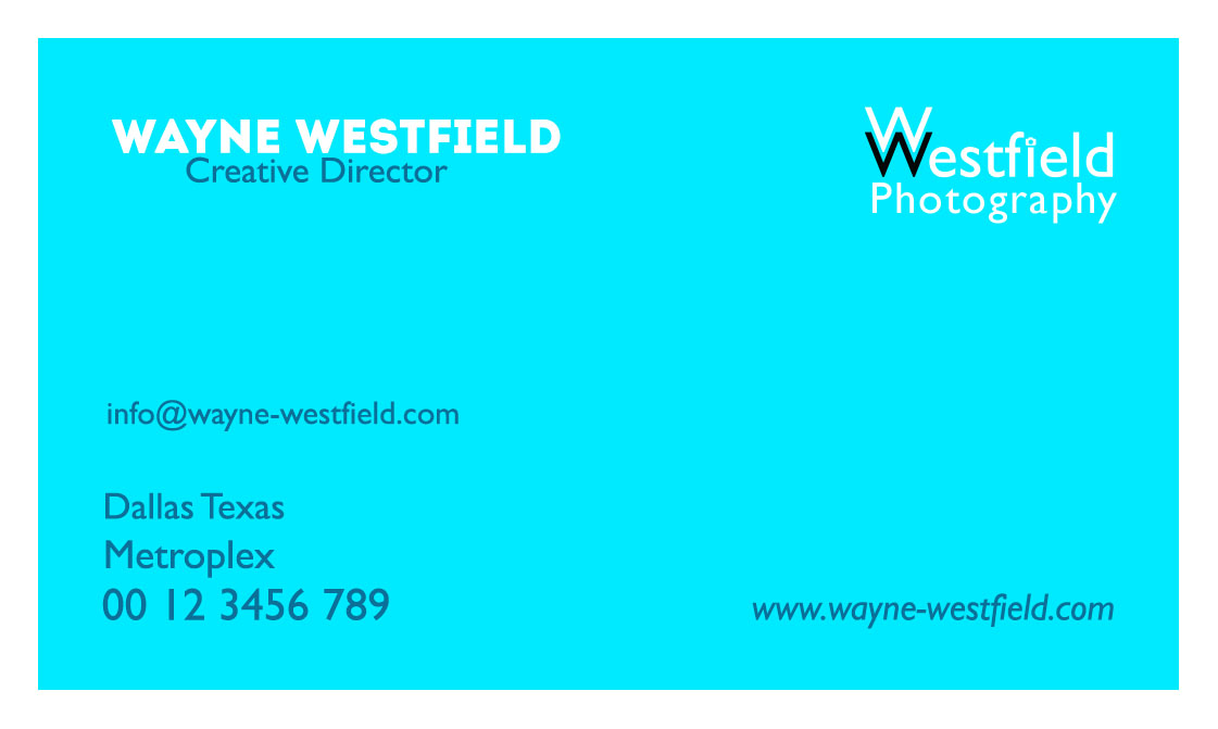 Business Card Design by Edward for Wayne Westfield Photography | Design #1621974