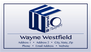 Business Card Design by Graphi-Q for Wayne Westfield Photography | Design: #1583710