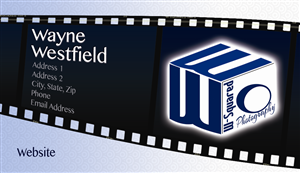 Business Card Design by Graphi-Q for Wayne Westfield Photography | Design: #1584132