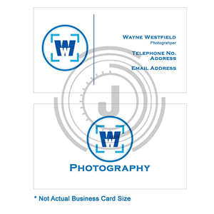 Design de Carte de Visite par jaf0cen pour Wayne Westfield Photography | Design : #1574163