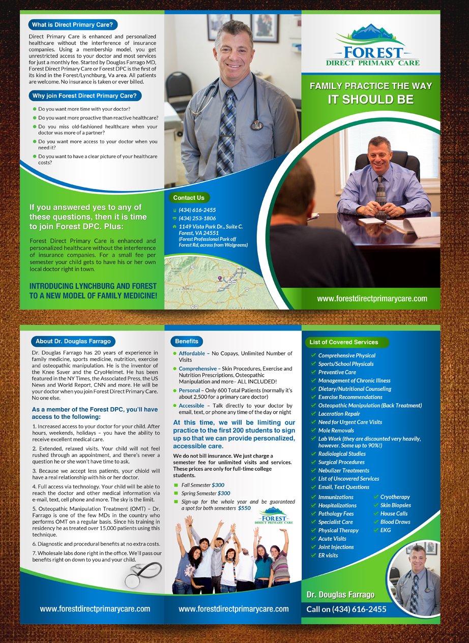 Brochure Design by debdesign for this project | Design #5773825