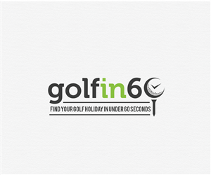 Find your golf holiday in under 60 seconds  | Logo Design by thulet