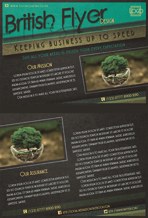 Flyer Design by Ionut Nechifor for this project | Design #5754207