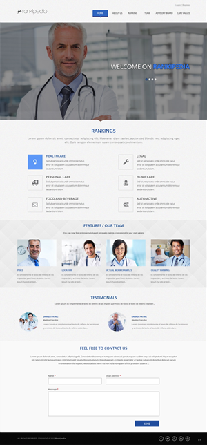 Web Design by pb for this project | Design: #5781079