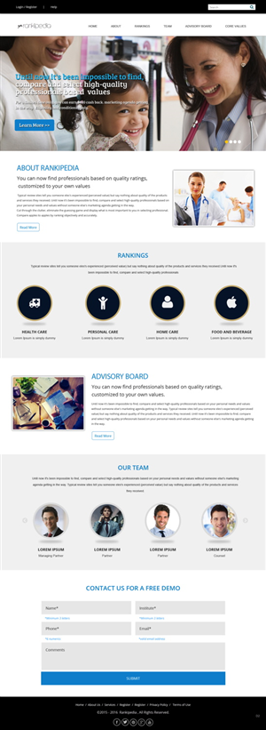 Web Design by pb for this project | Design: #5781089