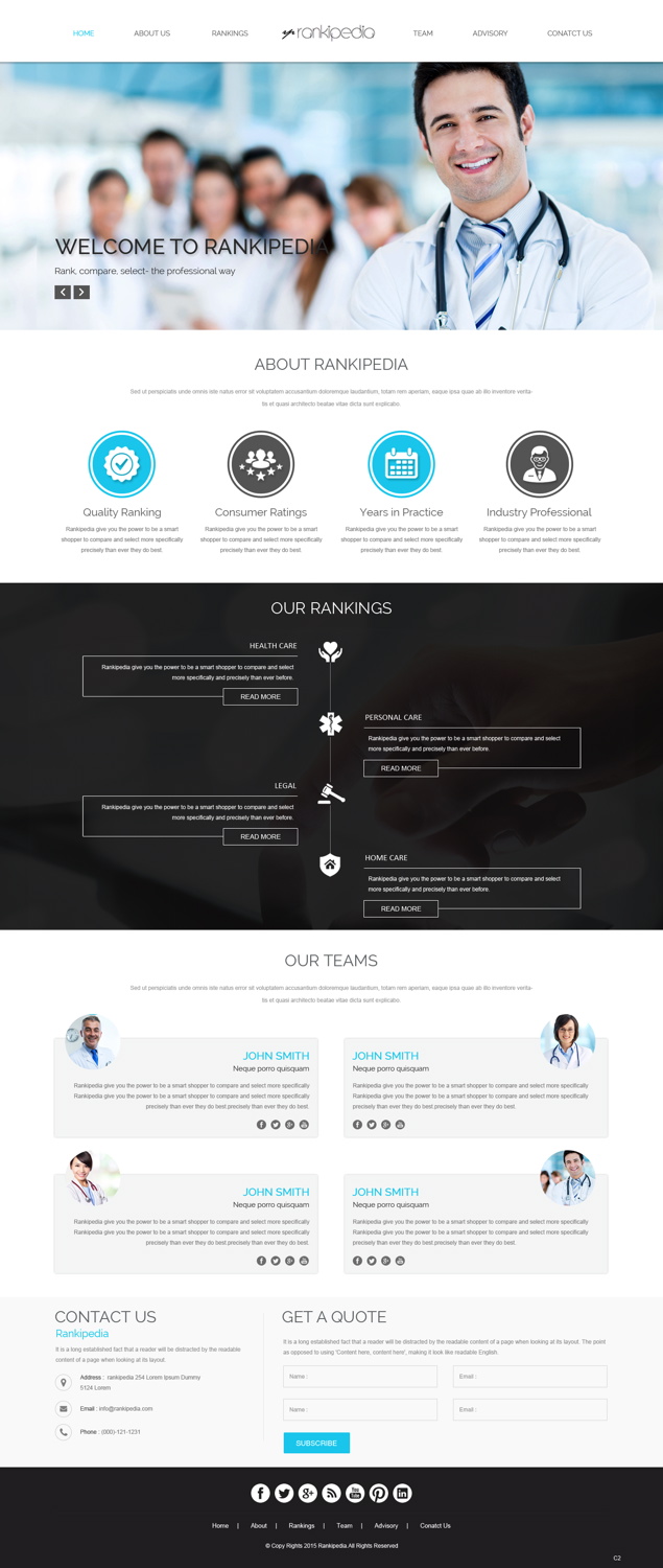Web Design by pb for this project | Design #5781104