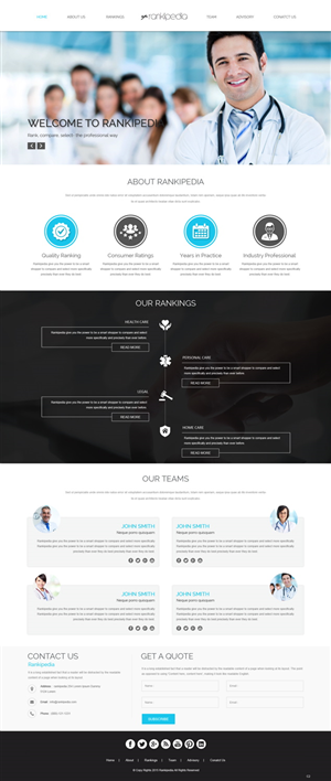 Web Design by pb for this project | Design: #5781104