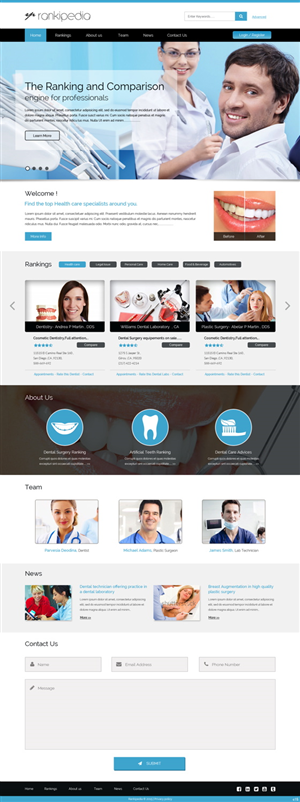 Web Design by pb for this project | Design: #5781124